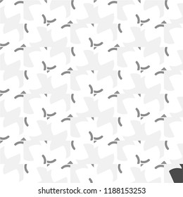Simple black and white vector illustration. Abstract geometric background pattern