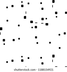 Simple black and white vector illustration. Abstract geometric background pattern