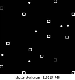 Simple black and white vector illustration. Abstract geometric background pattern