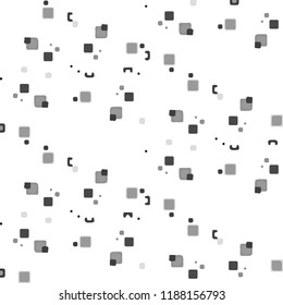 Simple black and white vector illustration. Abstract geometric background pattern