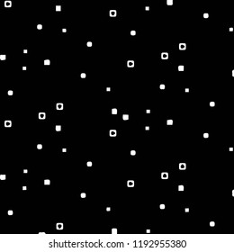 Simple black and white vector illustration. Abstract geometric background pattern