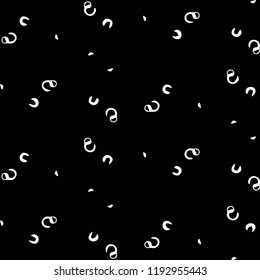 Simple black and white vector illustration. Abstract geometric background pattern