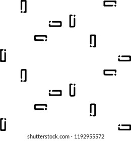 Simple black and white vector illustration. Abstract geometric background pattern