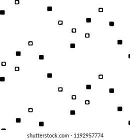 Simple black and white vector illustration. Abstract geometric background pattern