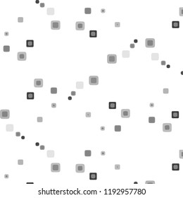 Simple black and white vector illustration. Abstract geometric background pattern
