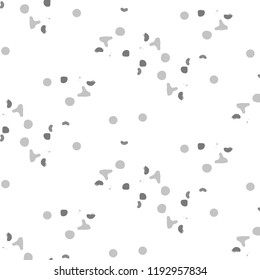 Simple black and white vector illustration. Abstract geometric background pattern