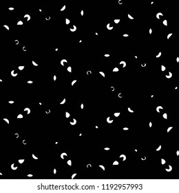Simple black and white vector illustration. Abstract geometric background pattern