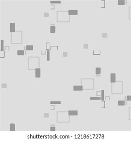 Simple black and white vector illustration. Abstract geometric background pattern