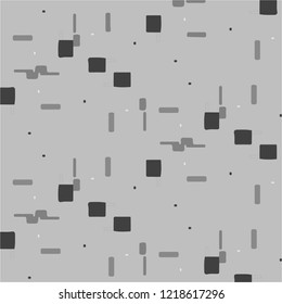 Simple black and white vector illustration. Abstract geometric background pattern