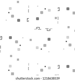 Simple black and white vector illustration. Abstract geometric background pattern