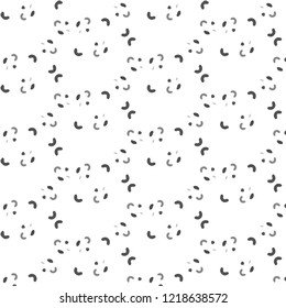Simple black and white vector illustration. Abstract geometric background pattern