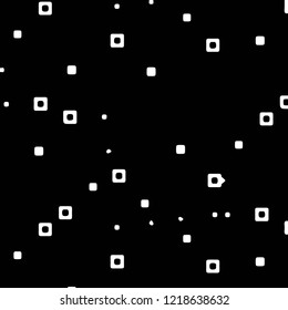 Simple black and white vector illustration. Abstract geometric background pattern