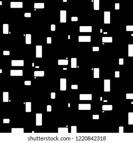 Simple black and white vector illustration. Abstract geometric background pattern