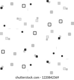 Simple black and white vector illustration. Abstract geometric background pattern