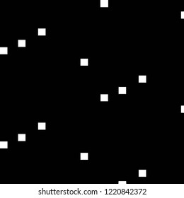 Simple black and white vector illustration. Abstract geometric background pattern