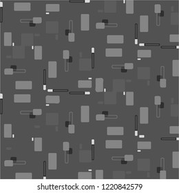 Simple black and white vector illustration. Abstract geometric background pattern