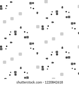 Simple black and white vector illustration. Abstract geometric background pattern