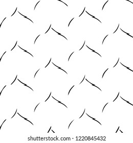 Simple black and white vector illustration. Abstract geometric background pattern