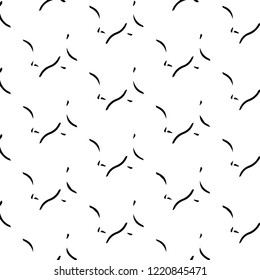Simple black and white vector illustration. Abstract geometric background pattern