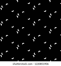 Simple black and white vector illustration. Abstract geometric background pattern