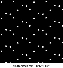 Simple black and white vector illustration. Abstract geometric background pattern