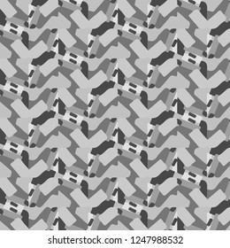 Simple black and white vector illustration. Abstract geometric background pattern