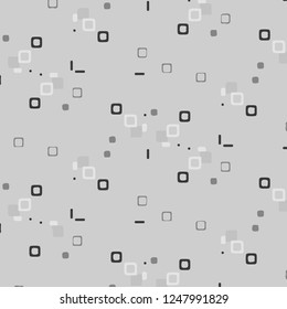 Simple black and white vector illustration. Abstract geometric background pattern