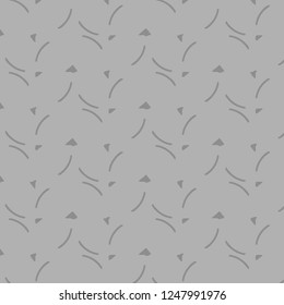 Simple black and white vector illustration. Abstract geometric background pattern
