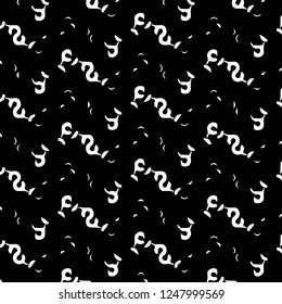 Simple black and white vector illustration. Abstract geometric background pattern