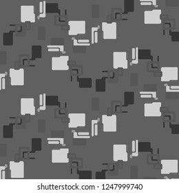 Simple black and white vector illustration. Abstract geometric background pattern
