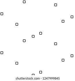 Simple black and white vector illustration. Abstract geometric background pattern