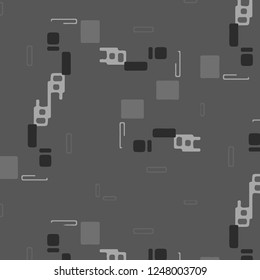 Simple black and white vector illustration. Abstract geometric background pattern