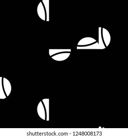 Simple black and white vector illustration. Abstract geometric background pattern