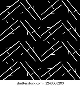 Simple black and white vector illustration. Abstract geometric background pattern