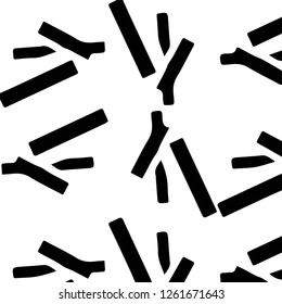 Simple black and white vector illustration. Abstract geometric background pattern