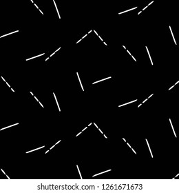 Simple black and white vector illustration. Abstract geometric background pattern