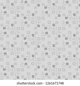 Simple black and white vector illustration. Abstract geometric background pattern