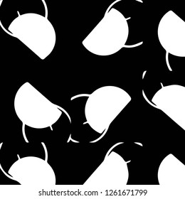 Simple black and white vector illustration. Abstract geometric background pattern
