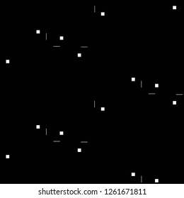 Simple black and white vector illustration. Abstract geometric background pattern