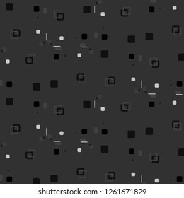 Simple black and white vector illustration. Abstract geometric background pattern