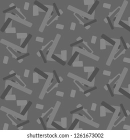 Simple black and white vector illustration. Abstract geometric background pattern