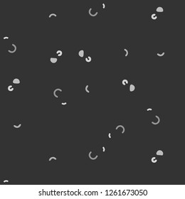 Simple black and white vector illustration. Abstract geometric background pattern
