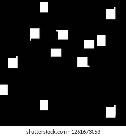 Simple black and white vector illustration. Abstract geometric background pattern