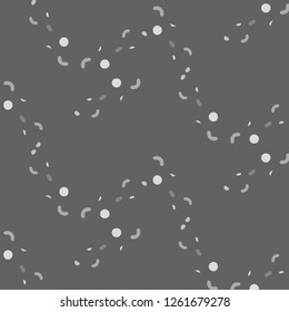 Simple black and white vector illustration. Abstract geometric background pattern
