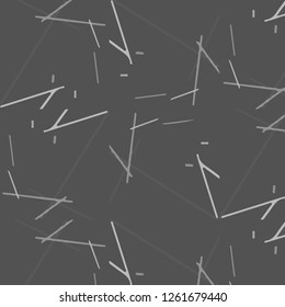 Simple black and white vector illustration. Abstract geometric background pattern