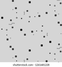 Simple black and white vector illustration. Abstract geometric background pattern