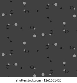 Simple black and white vector illustration. Abstract geometric background pattern