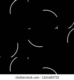 Simple black and white vector illustration. Abstract geometric background pattern