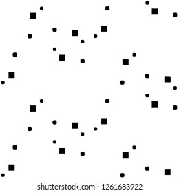 Simple black and white vector illustration. Abstract geometric background pattern