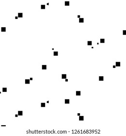 Simple black and white vector illustration. Abstract geometric background pattern